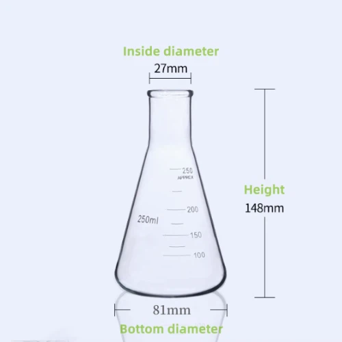 Graduated Conical Flask